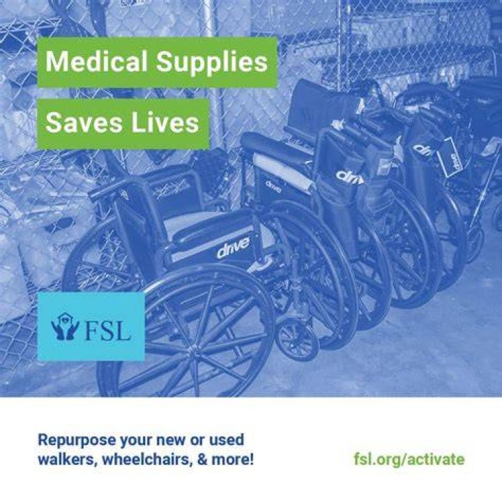 Can medical supplies be donated?