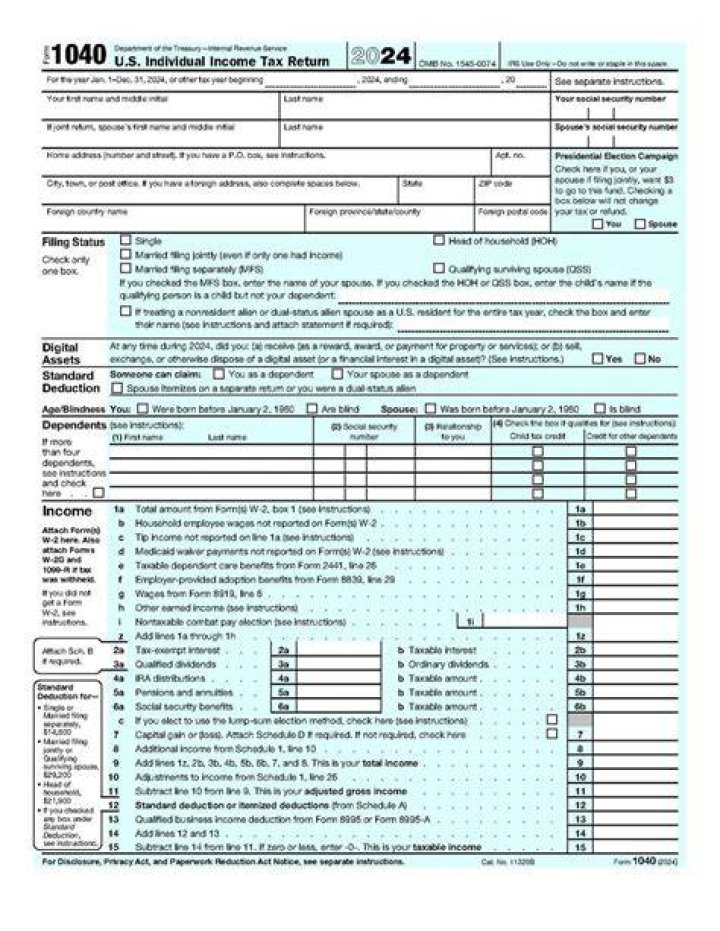 Do F-1 students file 1040?