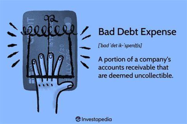Does bad debt affect sales?