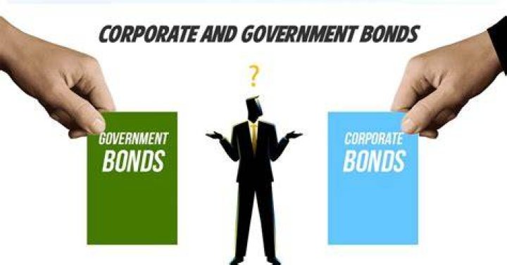How are corporate bonds and government bonds different?