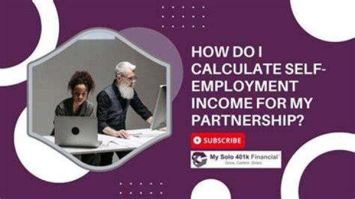 How can I calculate my self employed income?