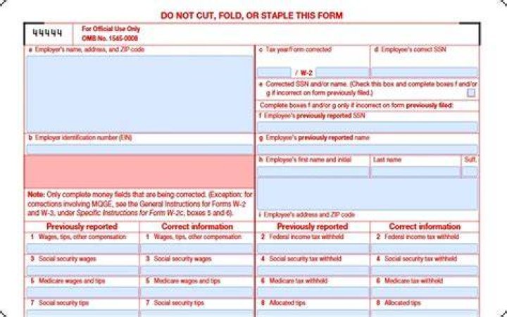 How do I correct a mistake on my W-2?