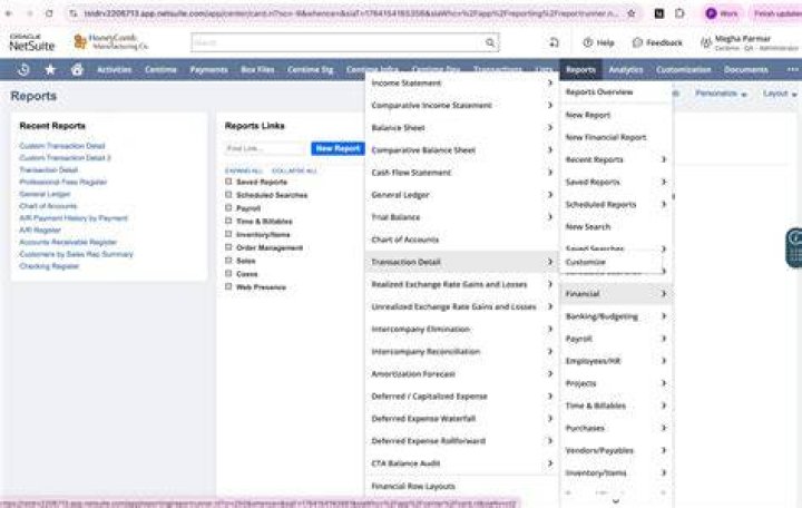 How do I pull a 1099 report from NetSuite?