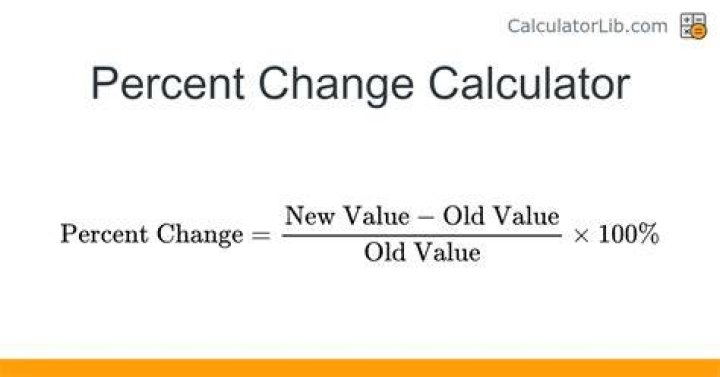 How do you calculate percent change in EBIT?