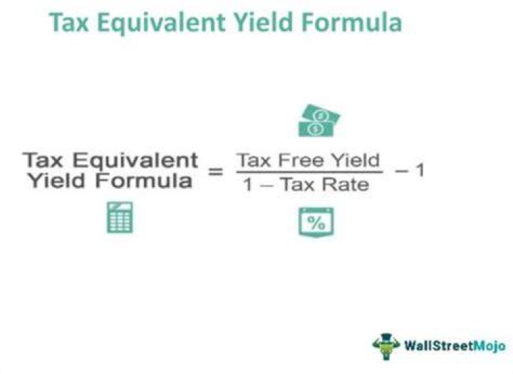 How do you calculate tax equivalent yield?