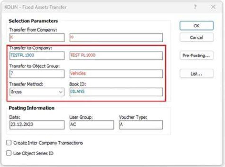 How do you transfer assets from individual to company?