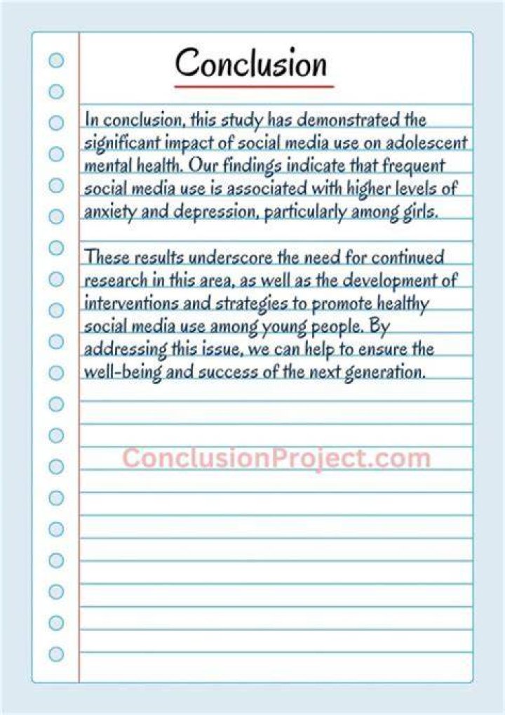How do you write a conclusion for an audit report?
