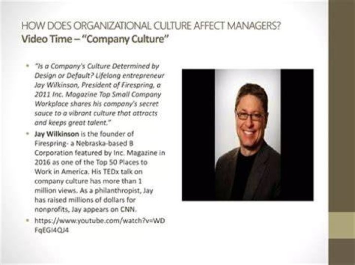 How does organizational culture affect managers?