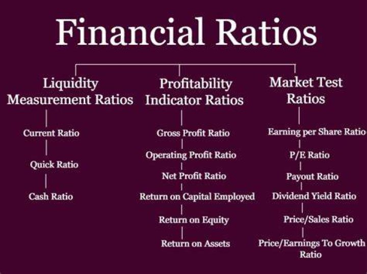 What are the ratios used in financial analysis?