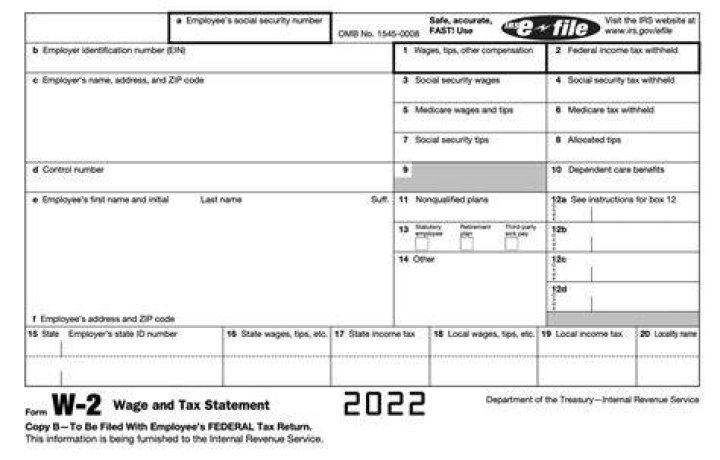 What box on your W-2 shows wages and income?