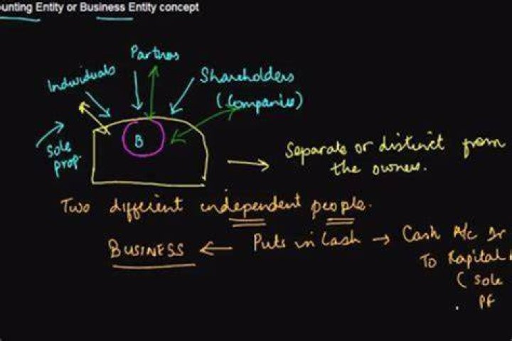 What do you mean by business entity principle?
