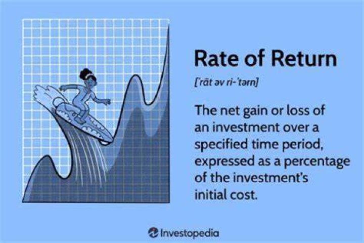 What does 50% rate of return mean?