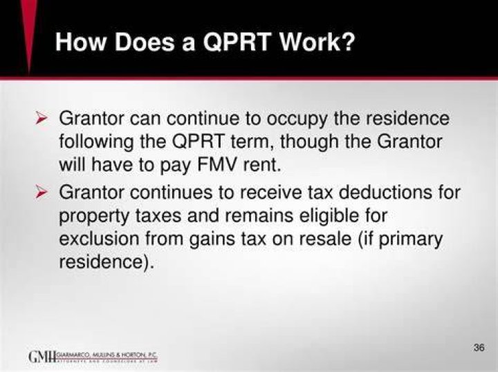 What does QPRT stand for?