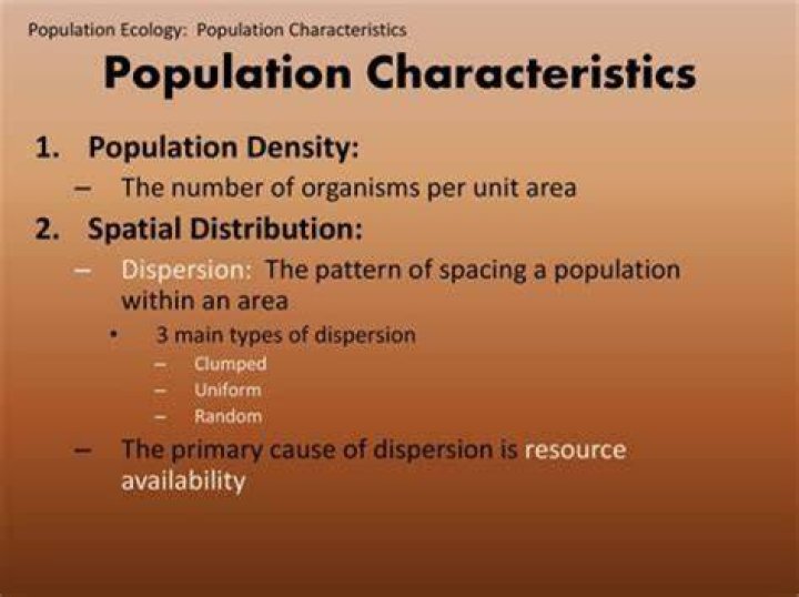 What is a characteristic of a population called?