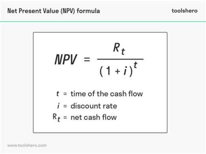 What is a good NPV for an investment?