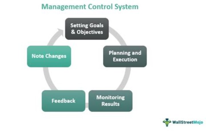 What is a management control process?