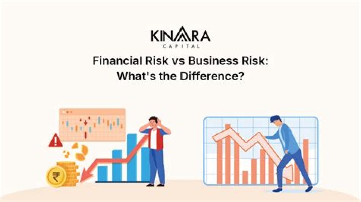 What is financial business risk?
