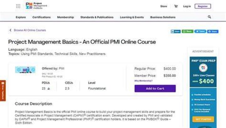 What is the best project management course online?