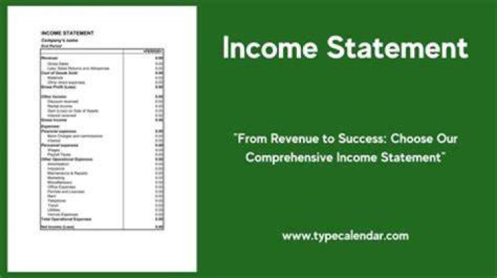 What is the first section of the income statement?