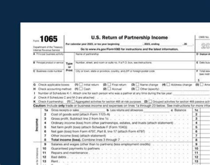 When is the due date to file Form 1065?