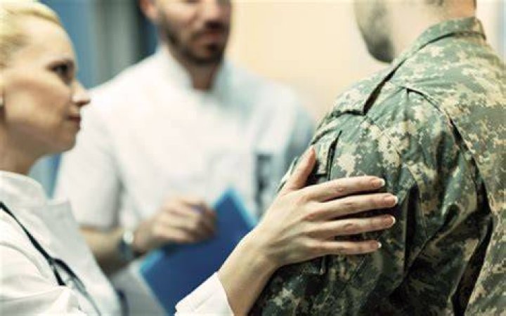 When you are medically discharged from the Army?