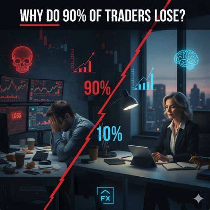 Why do 90 traders lose money?